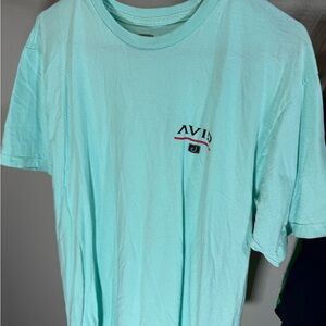 Avid Men's Aqua Short Sleeve Tee